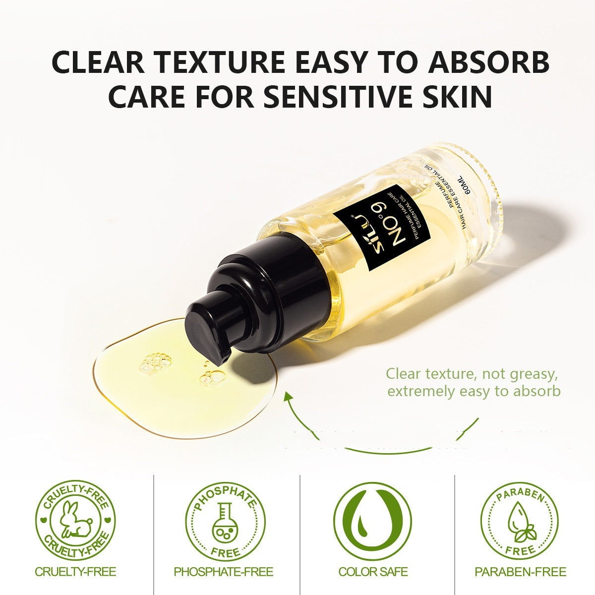 Silu No.9 Perfume Hair Care Essential Oil