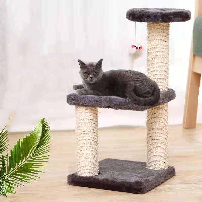 Multi-Level Cat CLimber, Scratching Post + Bed Tree