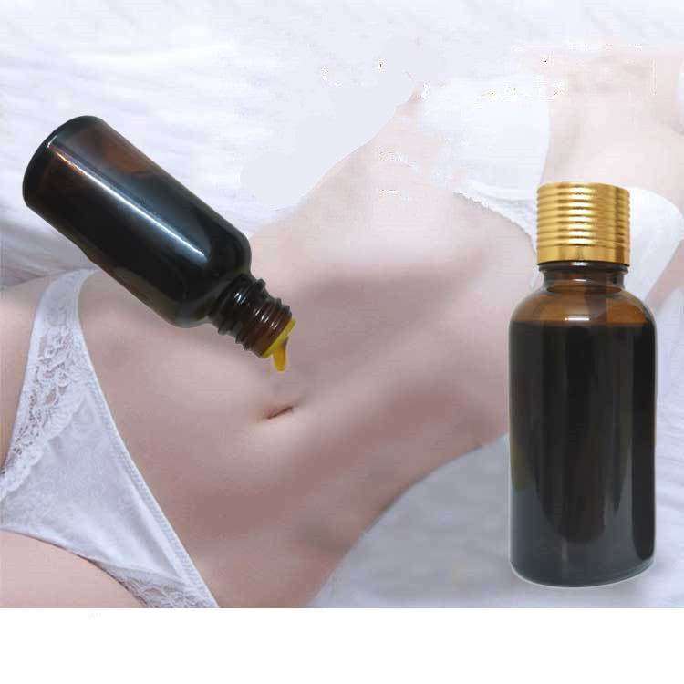 Belly slimming body oil
