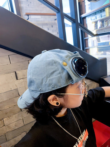 Stylish Kids Hat - Pilot Sunglasses