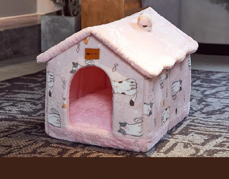 Pet Comfy House Bed