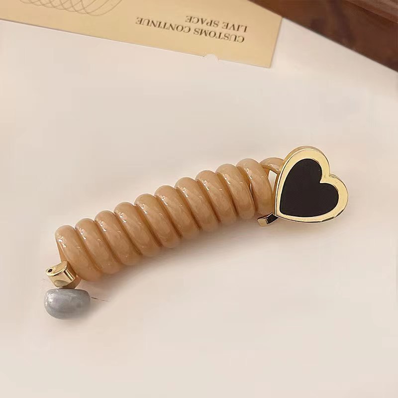 Cute Braided Hair Phone Line Hair Ring