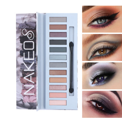 Naked 12 Color Eyeshadow Palette (Pearl & Inferior)