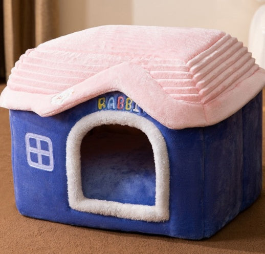 Pet Comfy House Bed