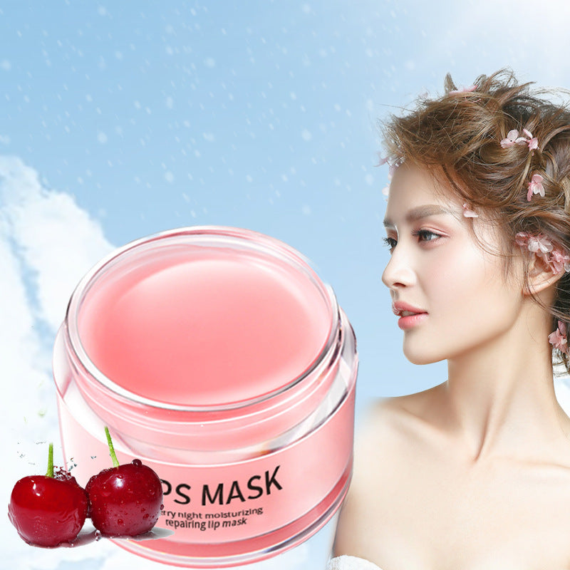 Cherry Night Moisturizing Repairing Lip Mask
