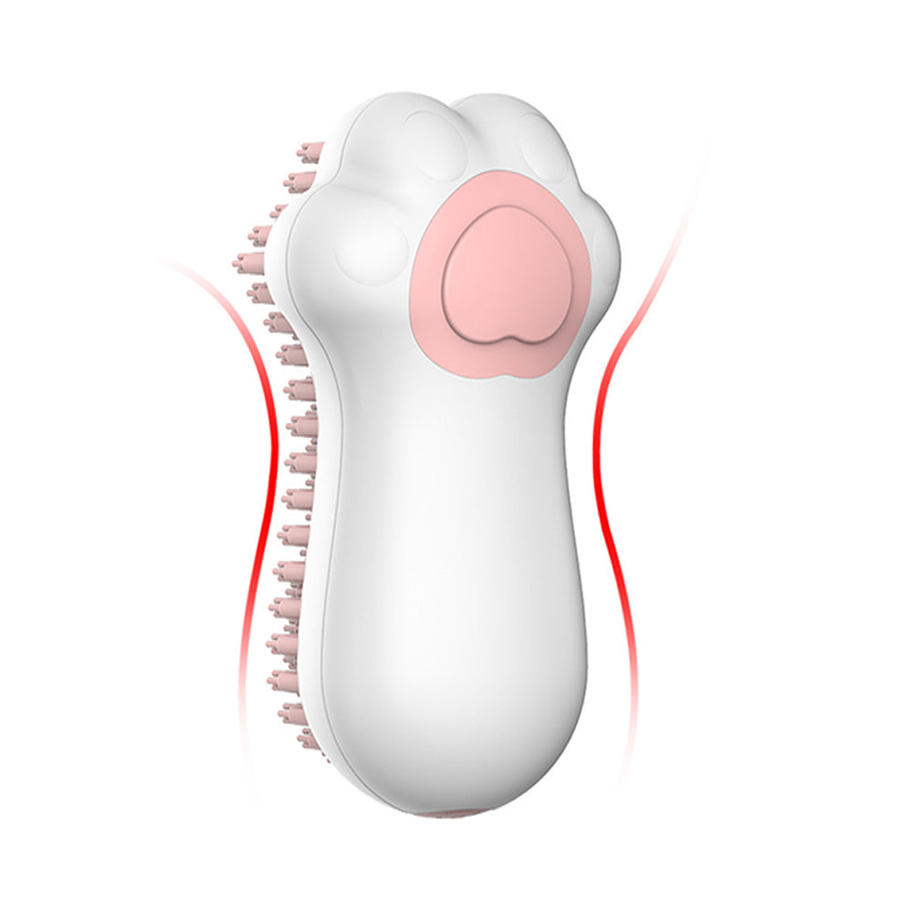 Paw-Shaped Pet Grooming Brush