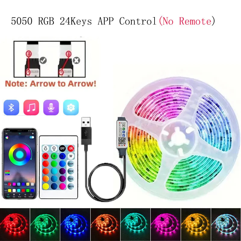 5050 RGB LED Strip Lights