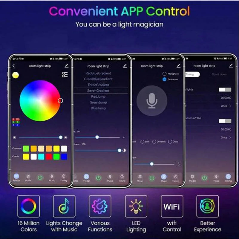 5050 RGB LED Strip Lights