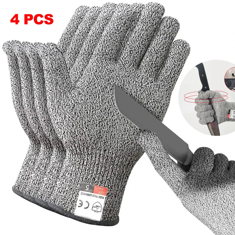 HPPE Level 5 Safety Anti Cut Gloves High-strength