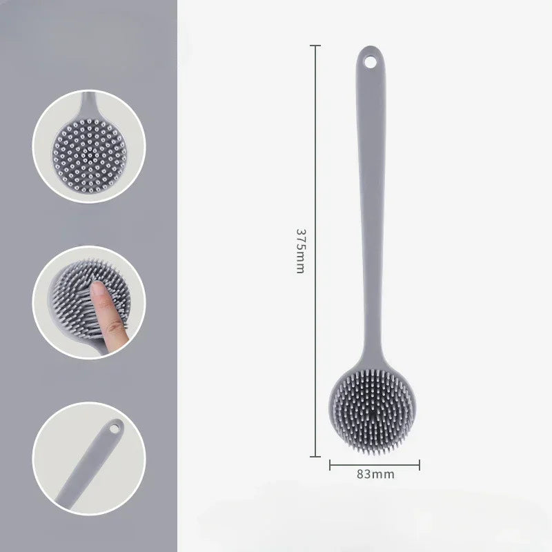 2-in-1 Silicone Bath Brush