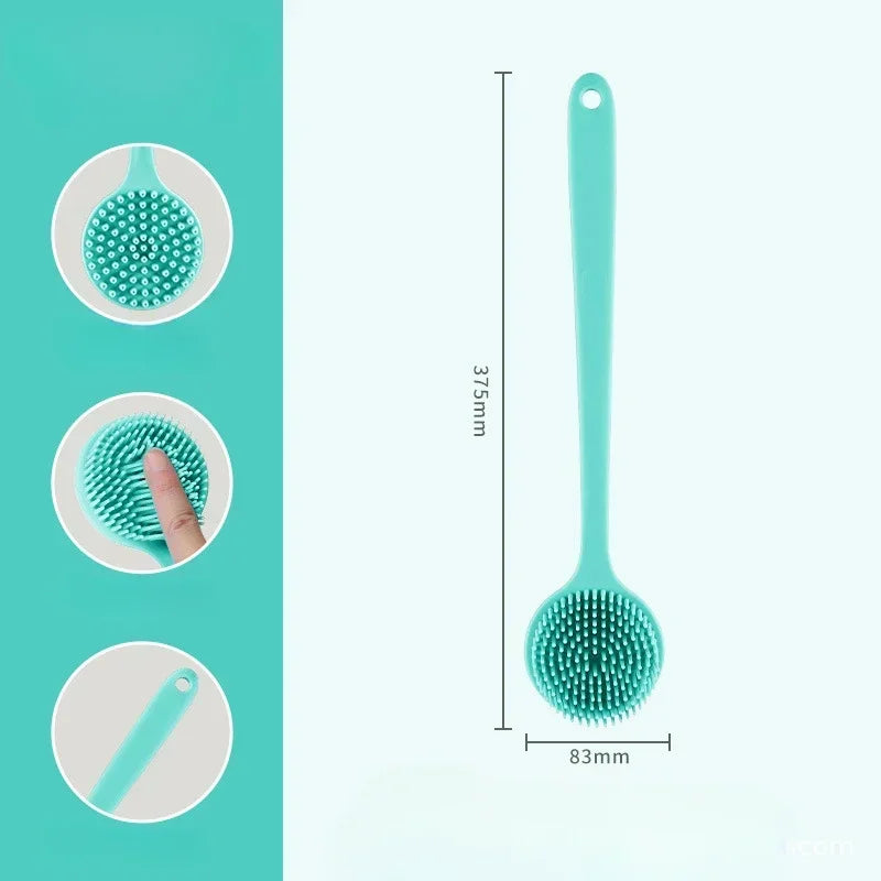 2-in-1 Silicone Bath Brush