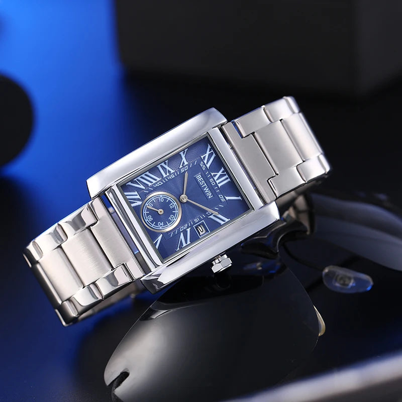 Bestwin Rectangular Gold Elegance Watch