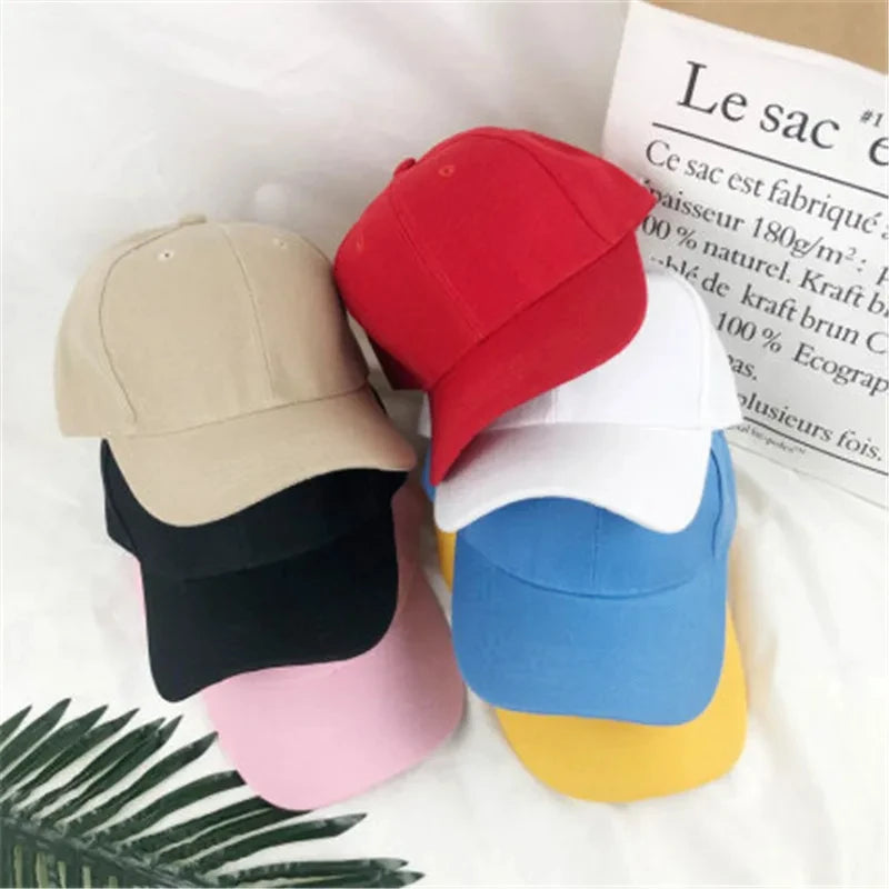 Unisex  Plain Baseball Cap Adjustable