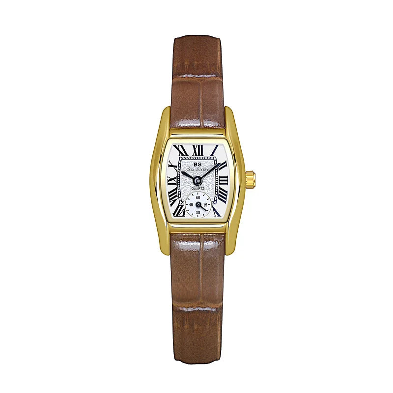 Elegance: Women's Rectangular Wristwatch