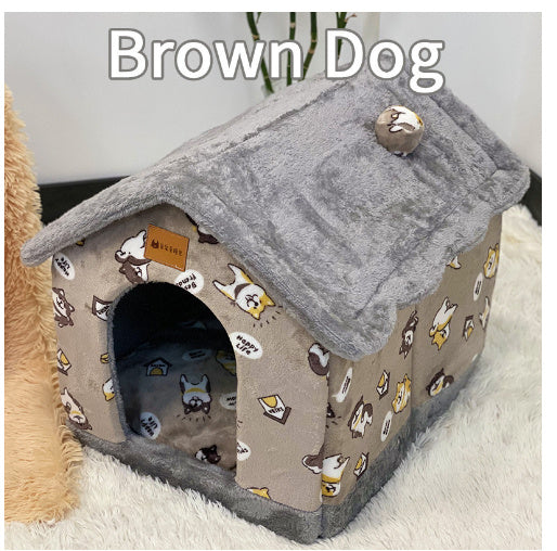 Pet Comfy House Bed
