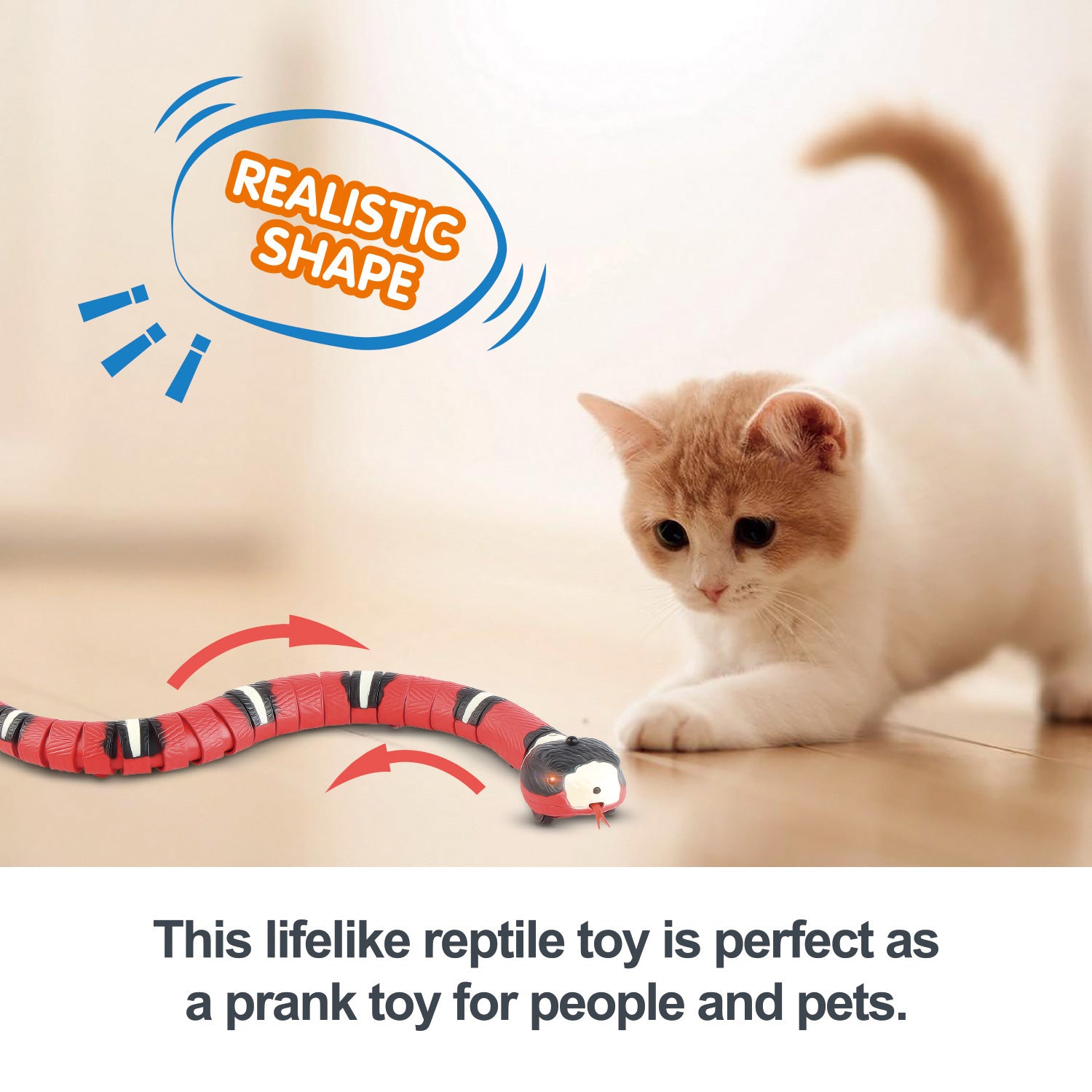 Sneaky Snake: Smart Interactive Cat Toy