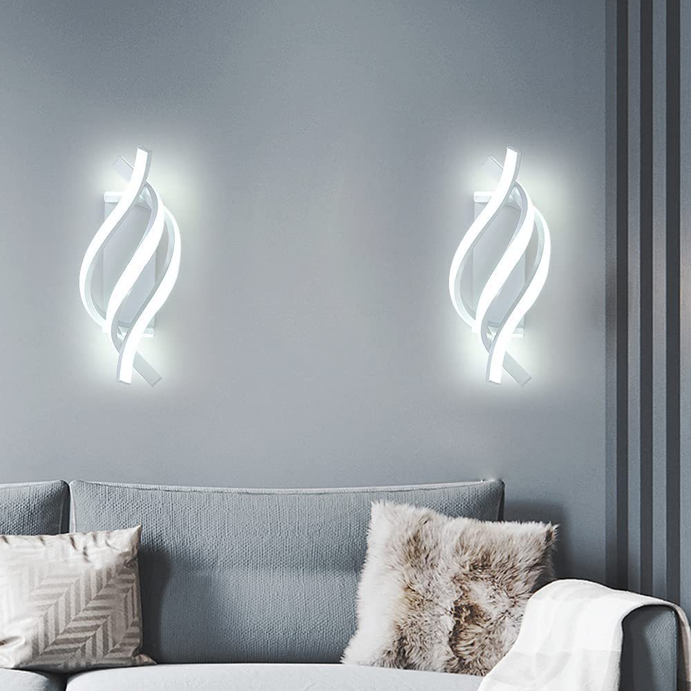 Modern Swirl Wall Light