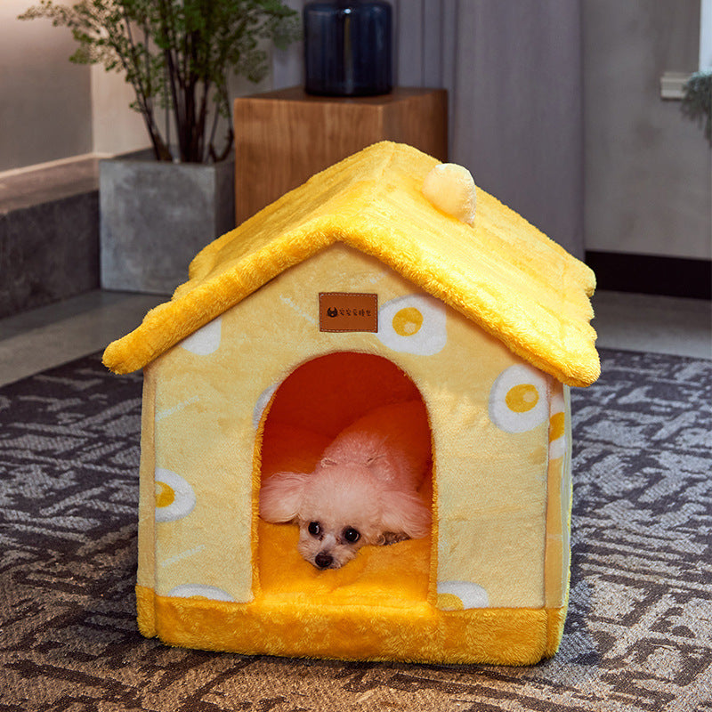 Pet Comfy House Bed