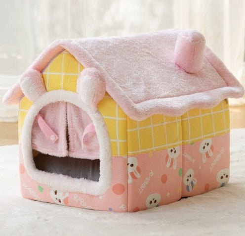 Pet Comfy House Bed