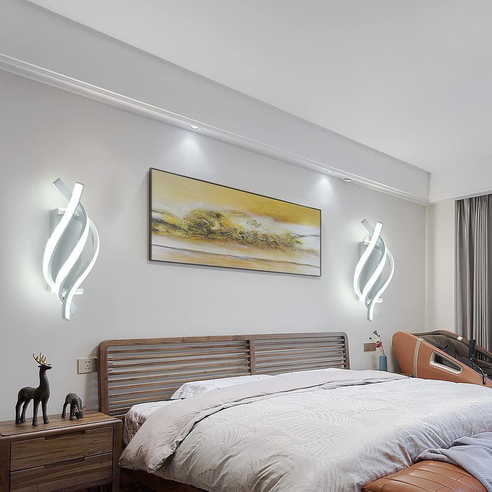 Modern Swirl Wall Light