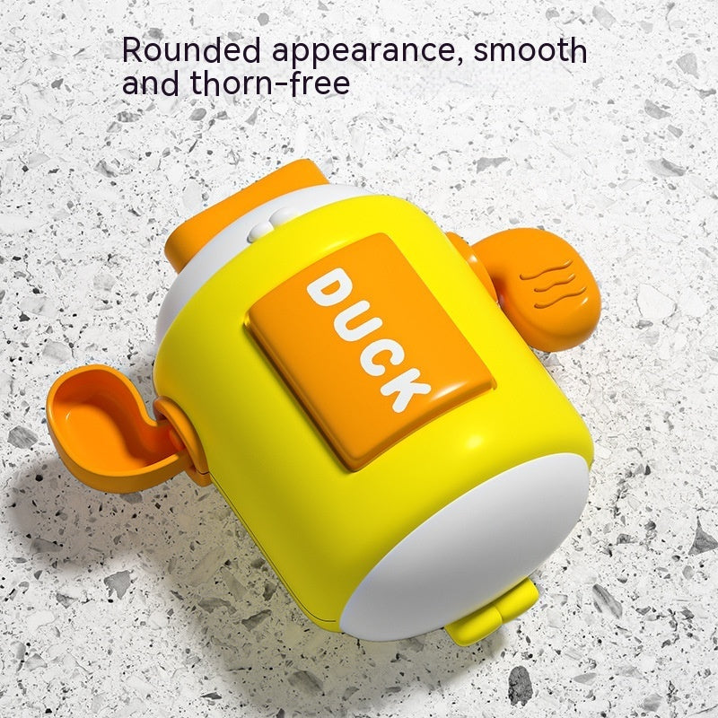 Buddy the Toy.  Cartoon Clockwork Bath Water Toy