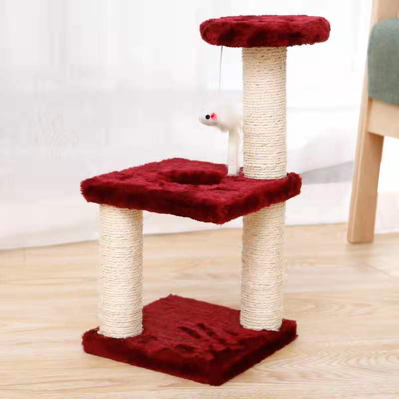 Multi-Level Cat CLimber, Scratching Post + Bed Tree