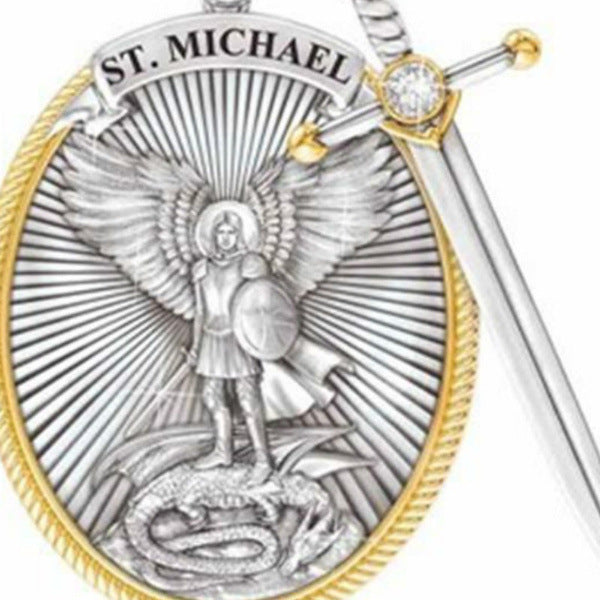 St. Michael Guardian Sword Pendant